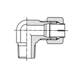 Vibrationsfester Verbinder für NE-Modell Kupferrohrwinkelnippel KLN12-040E