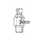Hochdruck-Rohrverbindung, Rohrverbindung mit Gewinde, SAP-Entlüftungsventil