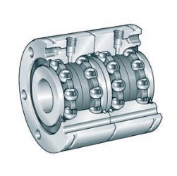 Axial-Schrägkugellager ZKLF..-2RS-2AP, zweiseitig wirkend