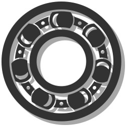 Schrägkugellager / ANRC3 Serie / zweireihig / C3 / Kontaktwinkel 30°