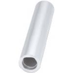 Tragrollen mit Metallmantel / AROE / Aluminium / eloxiert / Lagerpassbohrung / zylindrisch flach / H7