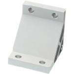 Winkel für Alu-Konstruktionsprofile / Serie 8, HBLUD8 / Aluminium extrudiert / 2 Nut Profil / Nutbreite 10 mm