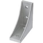 Winkel für Alu-Konstruktionsprofile mit Nutfeder / Serie 8-45, HBLFSSW8-45 / Aluminium-Druckguss / 1 Nut Profil / Nutbreite 10 mm