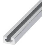 Flache Aluminium-Strangpressprofile / Ohne Schulter / Nutbreite 10mm / 1 Nut