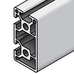 Alu-Konstruktionsprofile / Serie 6, HFST□-□, KHFST□-□ / Aluminium extrudiert / eloxiert / 3 Nuten / 30x60 / Nut 8