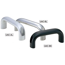 Handgriffe / UAC / Aluminium / U-Form / Durchgangsbohrung / rund UAC-20X100-BL