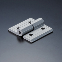 Flach-Steckscharniere für Konstruktionsprofile / AHF / Aluminium extrudiert / eloxiert