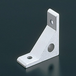 Winkel für Alu-Konstruktionsprofile mit Versteifung / ABCH, M8 Serie / Aluminium / eloxiert