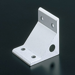 Winkel für Alu-Konstruktionsprofile mit Versteifung / ABLH, M8 Serie / Aluminium / eloxiert ABLH-8035-8-BNH