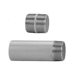 Verbindungsstücke / rostfreier Stahl / Einfach-, Doppelnippel / N, NS N6AX300L
