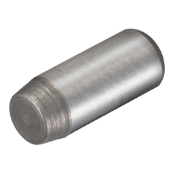 Zylinderstifte / DP-A / abgerundet, gefast / Stahl