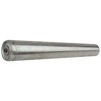 Tragrollen für Rollenbahnen / TTR390N-A / Stahl / Metallmantel / 2-fach Lagerung / zylindrisch