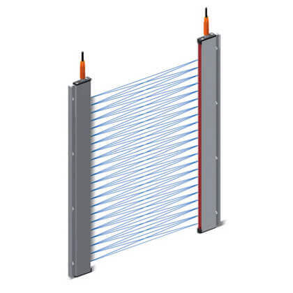 Ultraflacher Mehrstrahlsensor für Aufzüge [F3E]