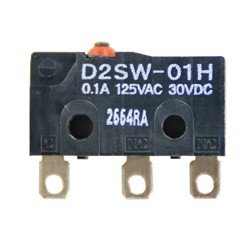 Abgedichtete Sub-Mini-Basisschalter D2SW-3L2M