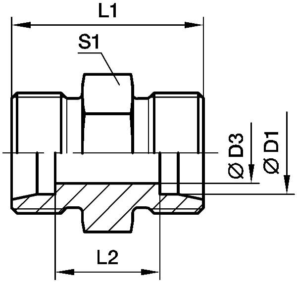 Union G Hochdruck-Hydraulikverschraubungen G08LCFX