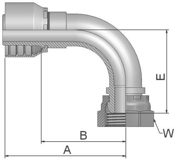 PARKER Parkrimp No-Skive-Armatur 1B246