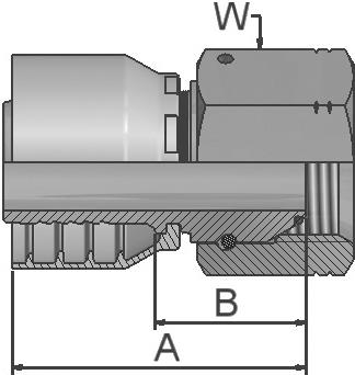 PARKER Parkrimp No-Skive-Armatur 1EA48