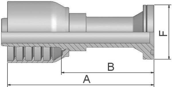 PARKER Parkrimp No-Skive-Armatur 16A70