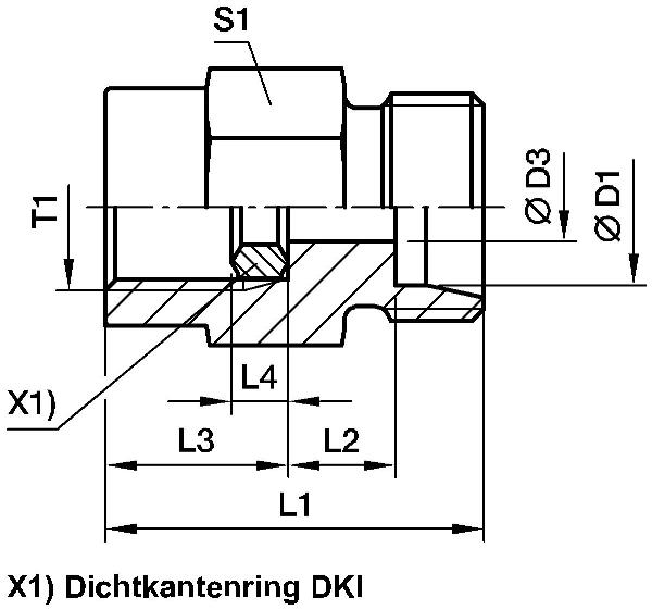 Manometer-Anschlussverschraubung / MAV