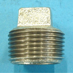 Verbinder für Stahlrohre mit Gewinde-Rohrverbinder Stecker P-1/8B-W