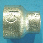 Verbinder für Stahlrohre mit Gewinde-Rohrverbinder Fassung mit ungleichem Durchmesser RS-3/8X1/8B-W