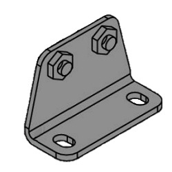 AS-xxL, Befestigungselement für AS1002F / 4002F