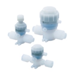 Chemical Valve, Integrated Insert Bushing Type Fitting With Non-Metal Exterior LVQ Series