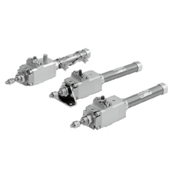 Fine Lock Cylinder, Double Acting, Single Rod CLJ2 Series CDLJ2L16-150-P
