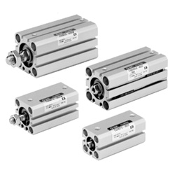 Compact Cylinder, Anti-Lateral Load Type CQS□S Series CDQSBS20-50DC-A93L
