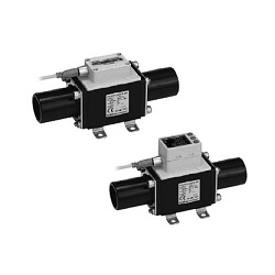 Digitaler Durchflussschalter mit 3-Farben-Display für PVC-Rohrleitungen, Serie PF3W PF3W711-U25-BN-MR