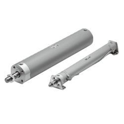 Standard-Luftzylinder mit verbesserter Wasserbeständigkeit Doppeltwirkend / Einstangenzylinder Serie CG1