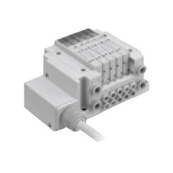 5-Wege-Magnetventile / leitungskompatibel, SY3000/5000/7000 Ventilblock