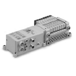 5-Anschluss-Magnetventil, Sockelmontage-Steckeinheit Serie VQC1000 VQC1100-5C1