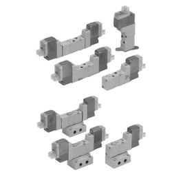4 - 5 Anschluss Magnetventil elastische Dichtung sauber Serie 10-SYJ3000 Serie