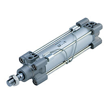 C96S (D) Ø 125 mm, ISO-Zylinder (ISO15552) , doppeltwirkend, einseitige / durchgehende Kolbenstange