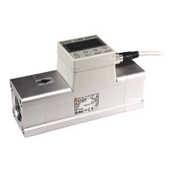 Digitaler Durchfluss-Schalter für Druckluft, hohe Durchflussmenge, PF2A Serie PF2A706H-F14-69N
