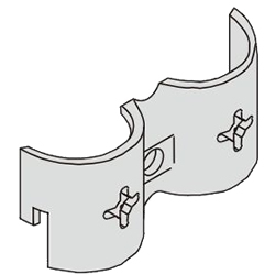 Metall-Verbindungsstück, Einzelposten / Komponente für Rohrrahmen NS-13 / NS-13N