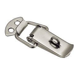 Schnappverschluss mit Schlüsselloch / Stahl P93