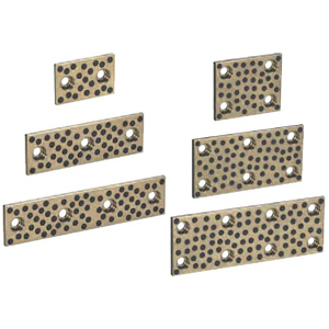 Gleitplatten / Kupferlegierung / Festschmierstoff / 10 mm STWH38-160