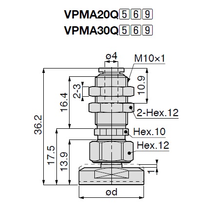 Saugnapf-Saugmarken-Verhinderung Modell VPMA Eine -Touch Bauform der Aufnahme
