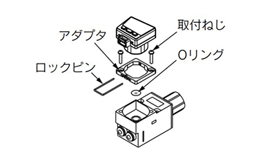 Option 2: ISE35-□-□-□□B (ARM10/11 Serie Montagesatz)